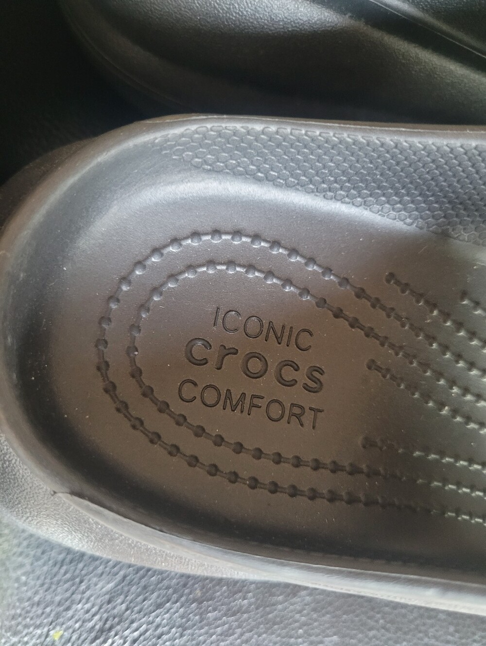 NWOT Crocs Classic Crush Platform Sandals,Black,Women's 9 - Picture 8 of 12
